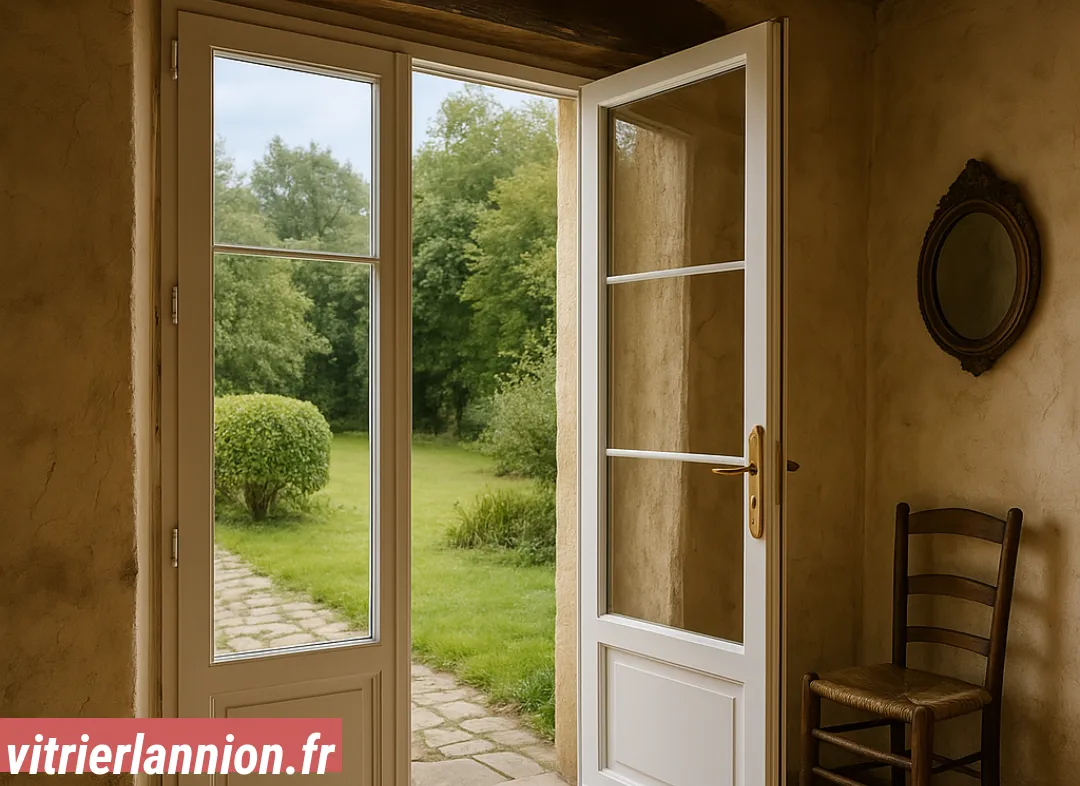 Installation de fenêtre en PVC Lannion